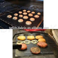 100% BBQ Reusable PTFE (PFOA free) coated non-stick fabric used as grill mat